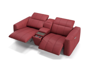 2-местный кожаный диван