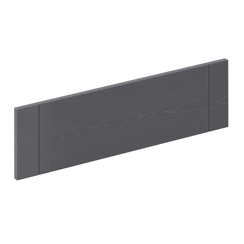 Фасад для кухонного ящика Петергоф грей 59.7x16.7 см Delinia ID МДФ цвет графит STLM-2052253