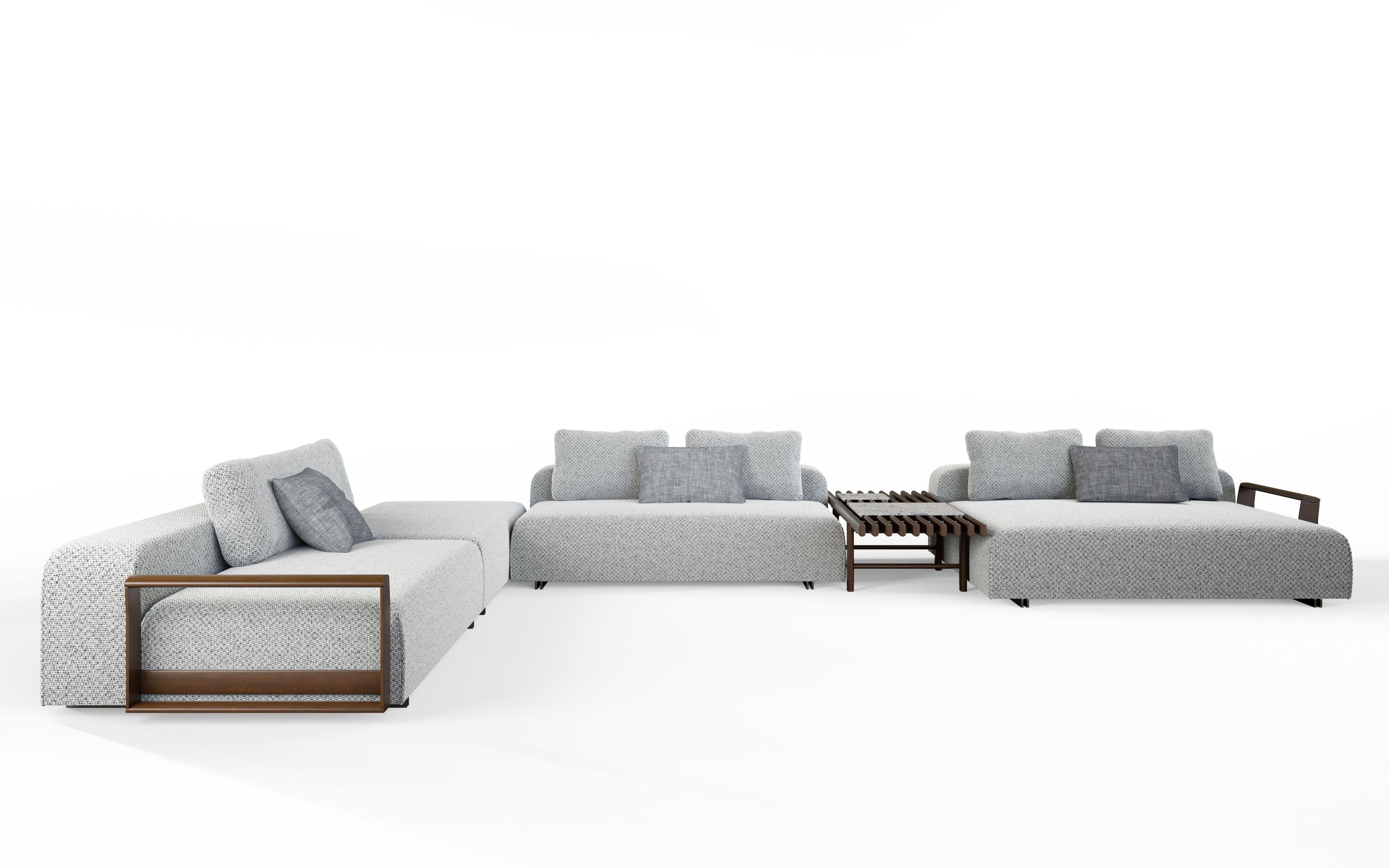 Ткань сад диван Exteta Эльба ARCH-00086973 - Вид №3