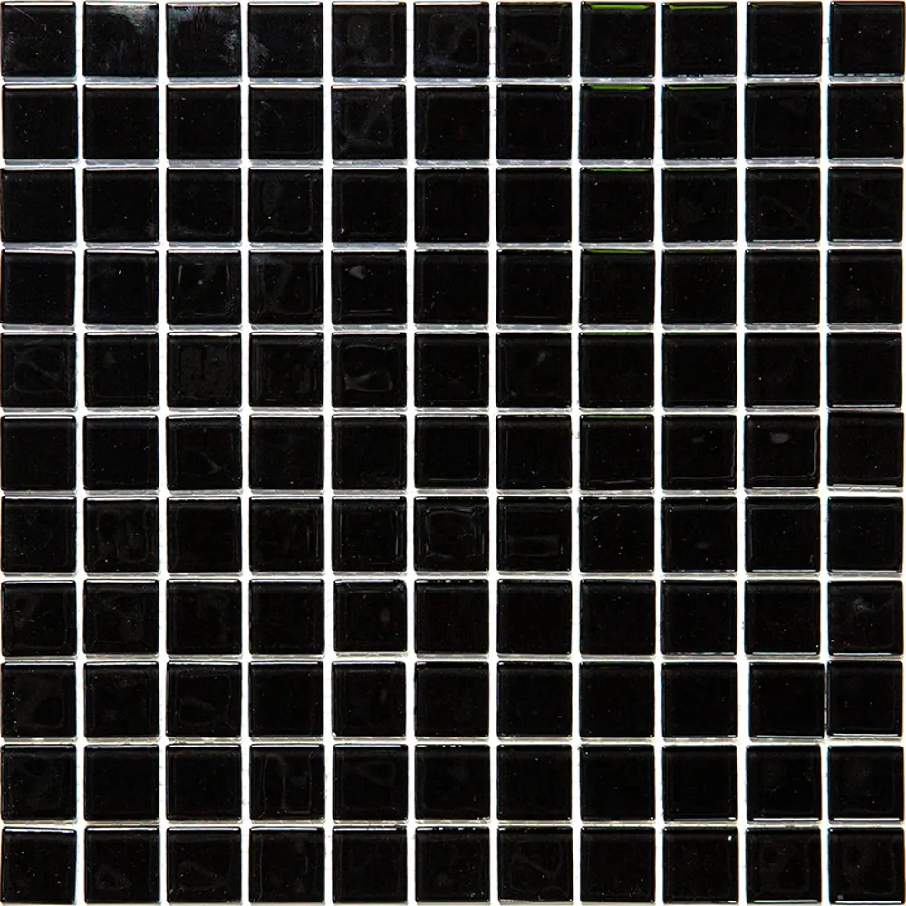 Мозаика стеклянная Natural A-091 30x30 см цвет черный 84830242 STLM-2109319 Santreyd 