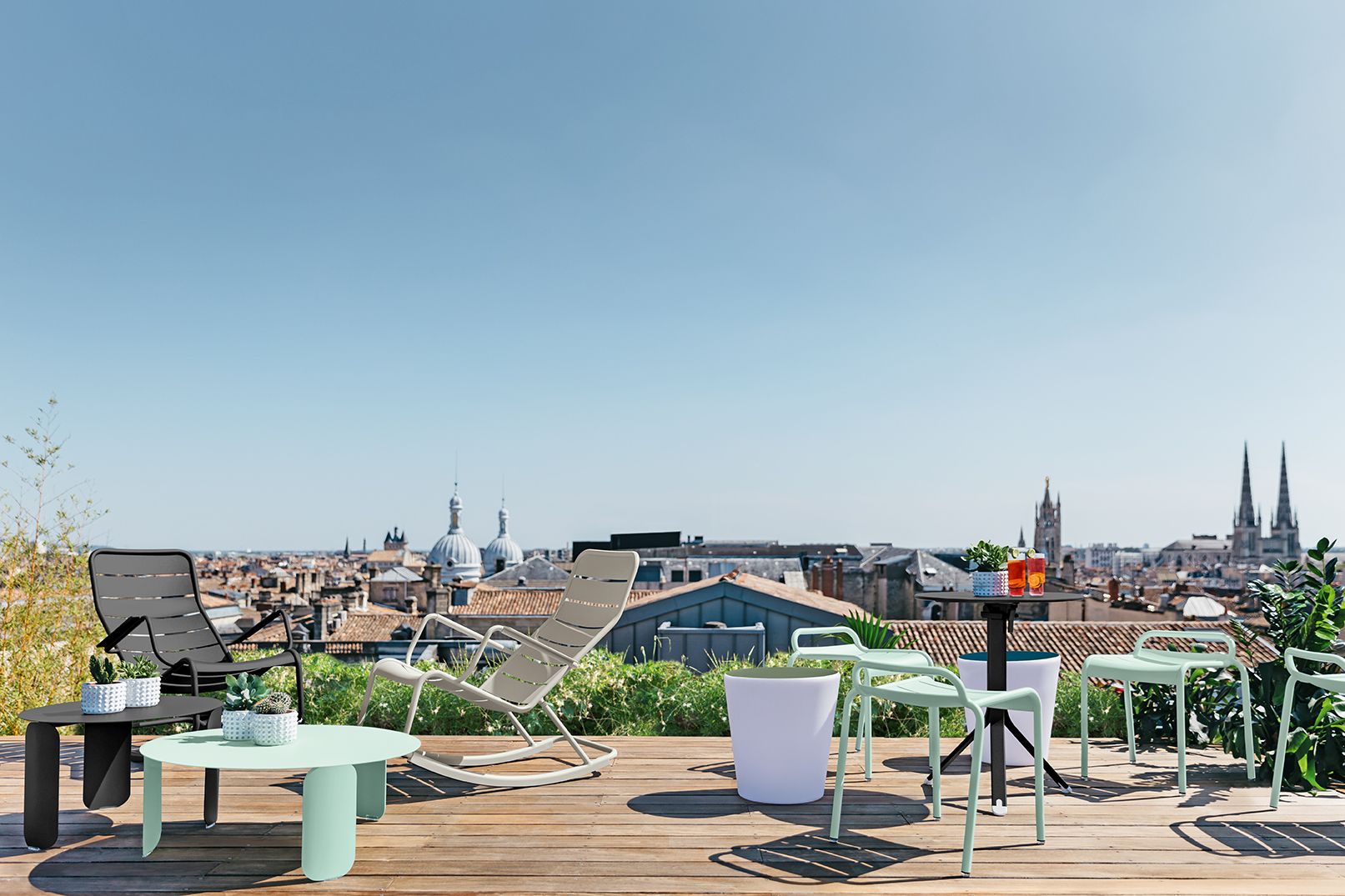 Алюминиевый стул Fermob Luxembourg ARCH-00076041 - Вид №1