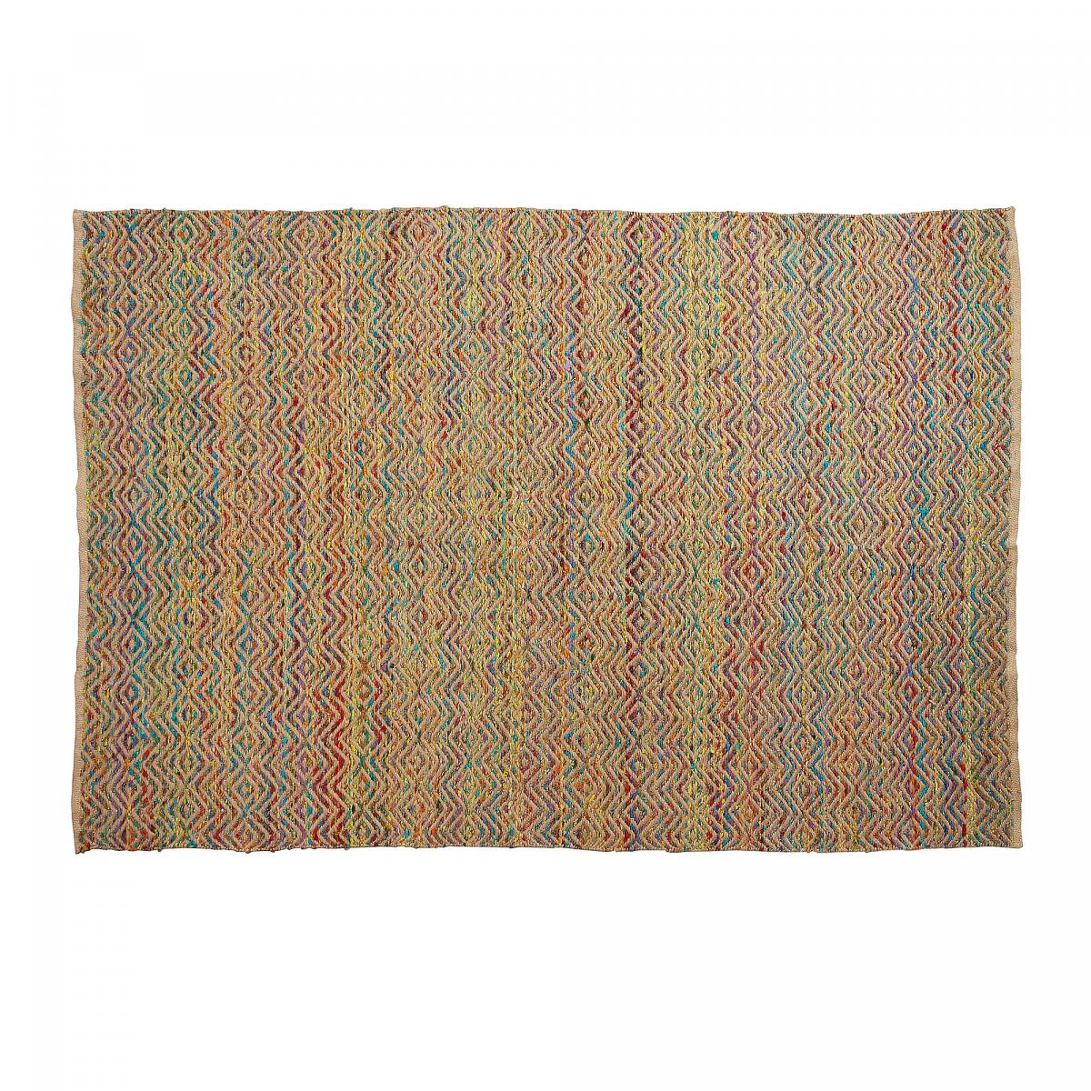 048436 Ковер джутовый 160x230 разноцветный La Forma Klass - Вид №1