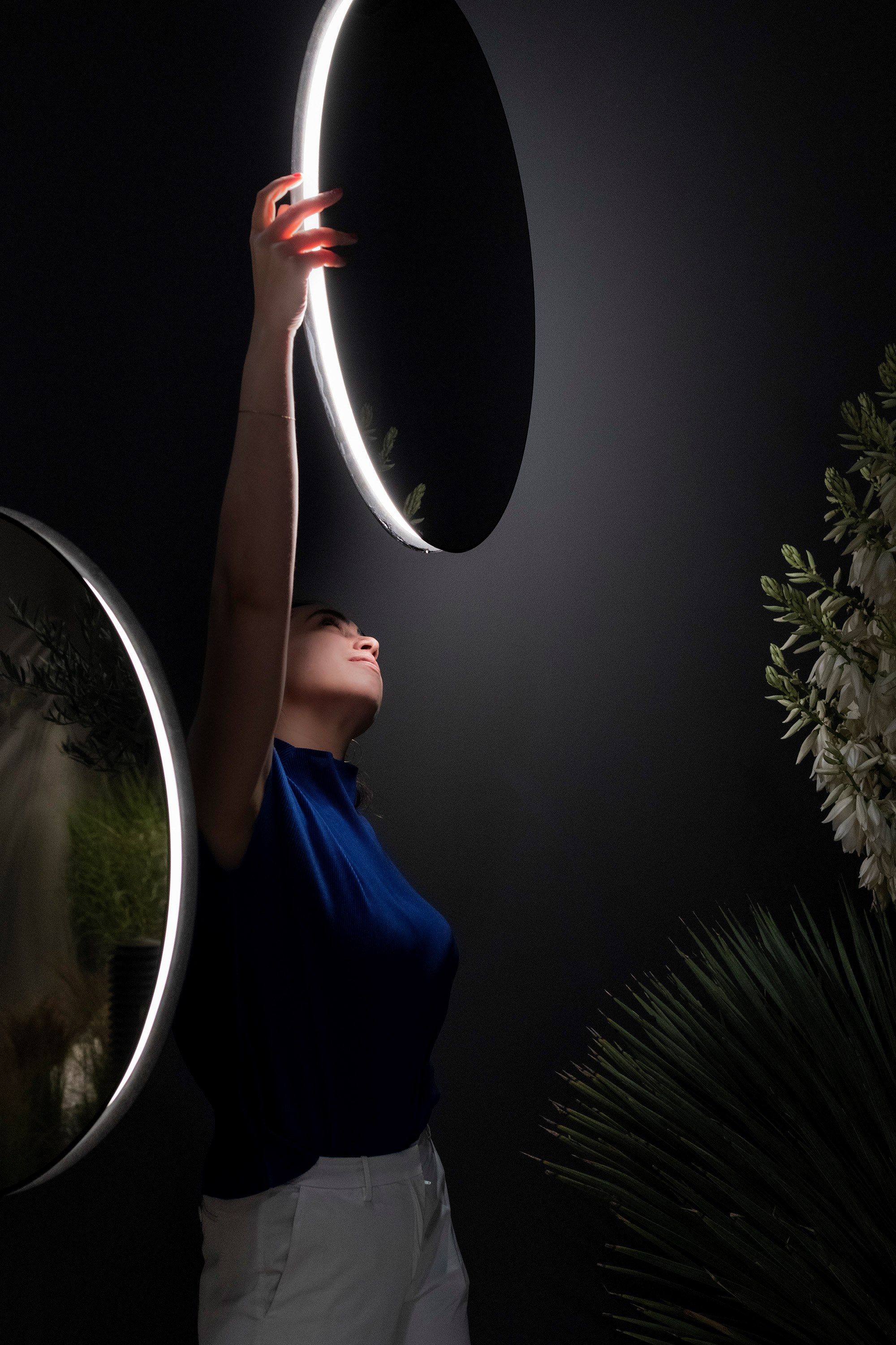 Двухстороннее потолочное зеркало со встроенным освещением Artemide Se / eS ARCH-00126414 - Вид №4