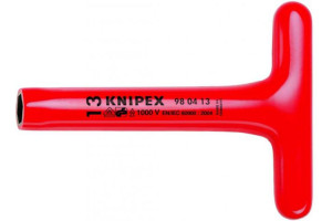 14978829 Торцевой Т-образный ключ KN-980408 диэлектрический Knipex