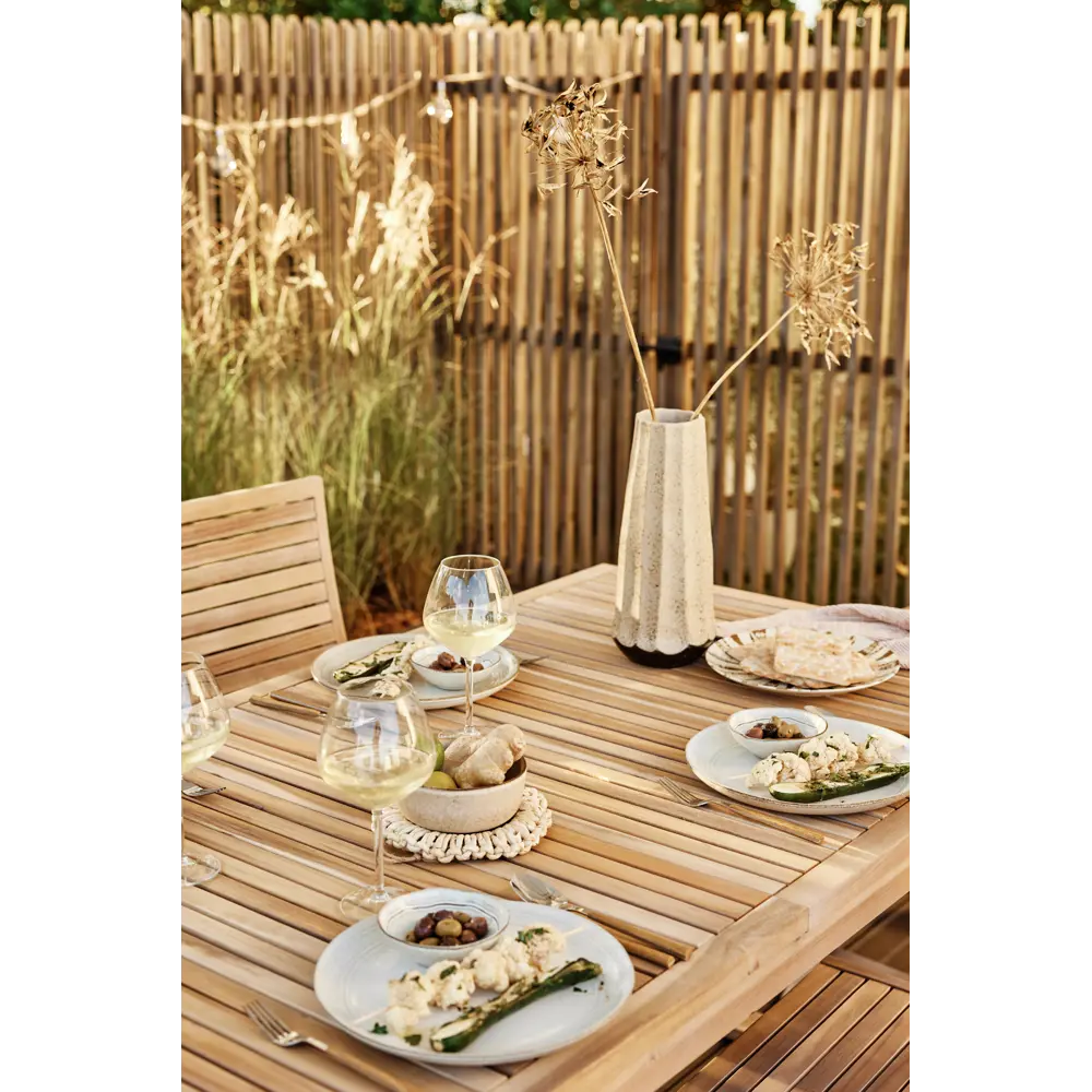 Стол садовый раздвижной Naterial Solaris 180-240x90x75 см акация светло-коричневый Товар без серии STLM-2062329 - Вид №32