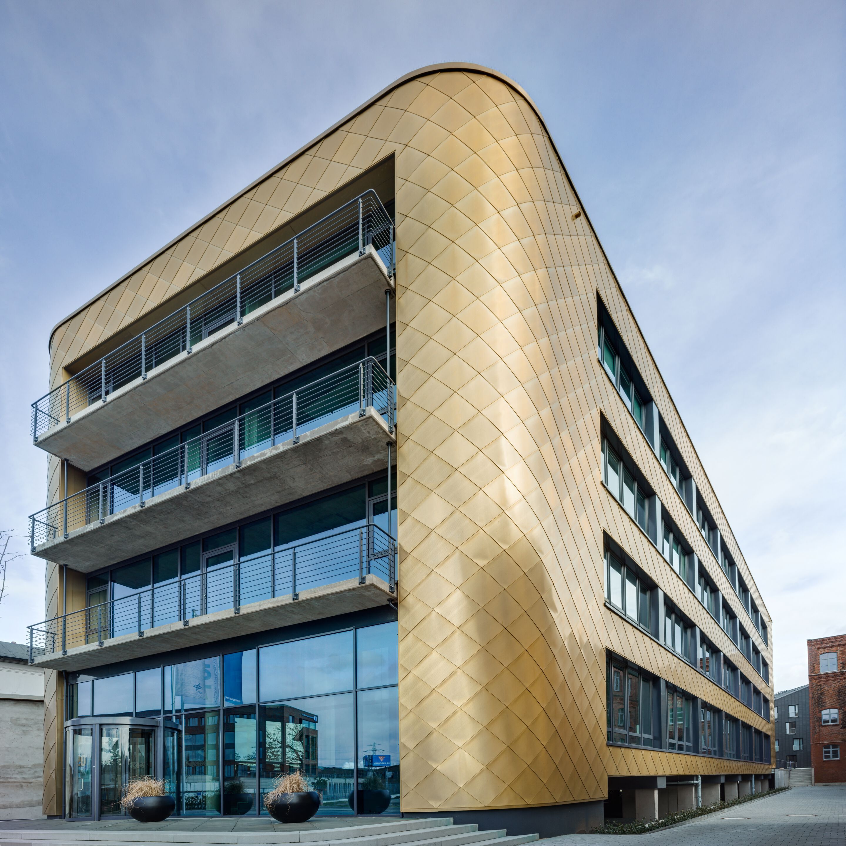 Медная фасадная панель VMZINC NORDIC COPPER ARCH-00132445 - Вид №8