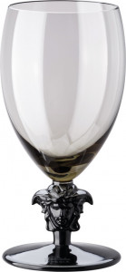 10640653 Rosenthal Versace Бокал для белого вина Rosenthal Versace Медуза Люмьер  240мл, стекло, дымчатый Стекло