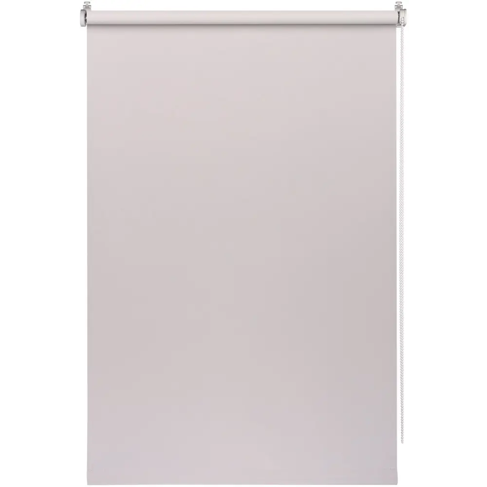 Штора рулонная блэкаут 80x160 см светло-серая PRAKTO BLACKOUT STLM-2042718