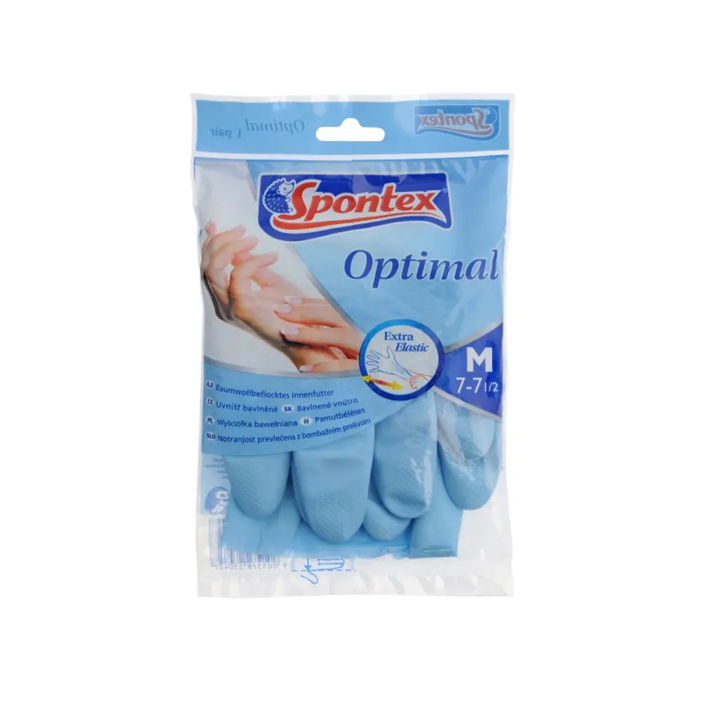 Перчатки Spontex Optimal хлопковые со вставкой, разм. M STLM-2031911