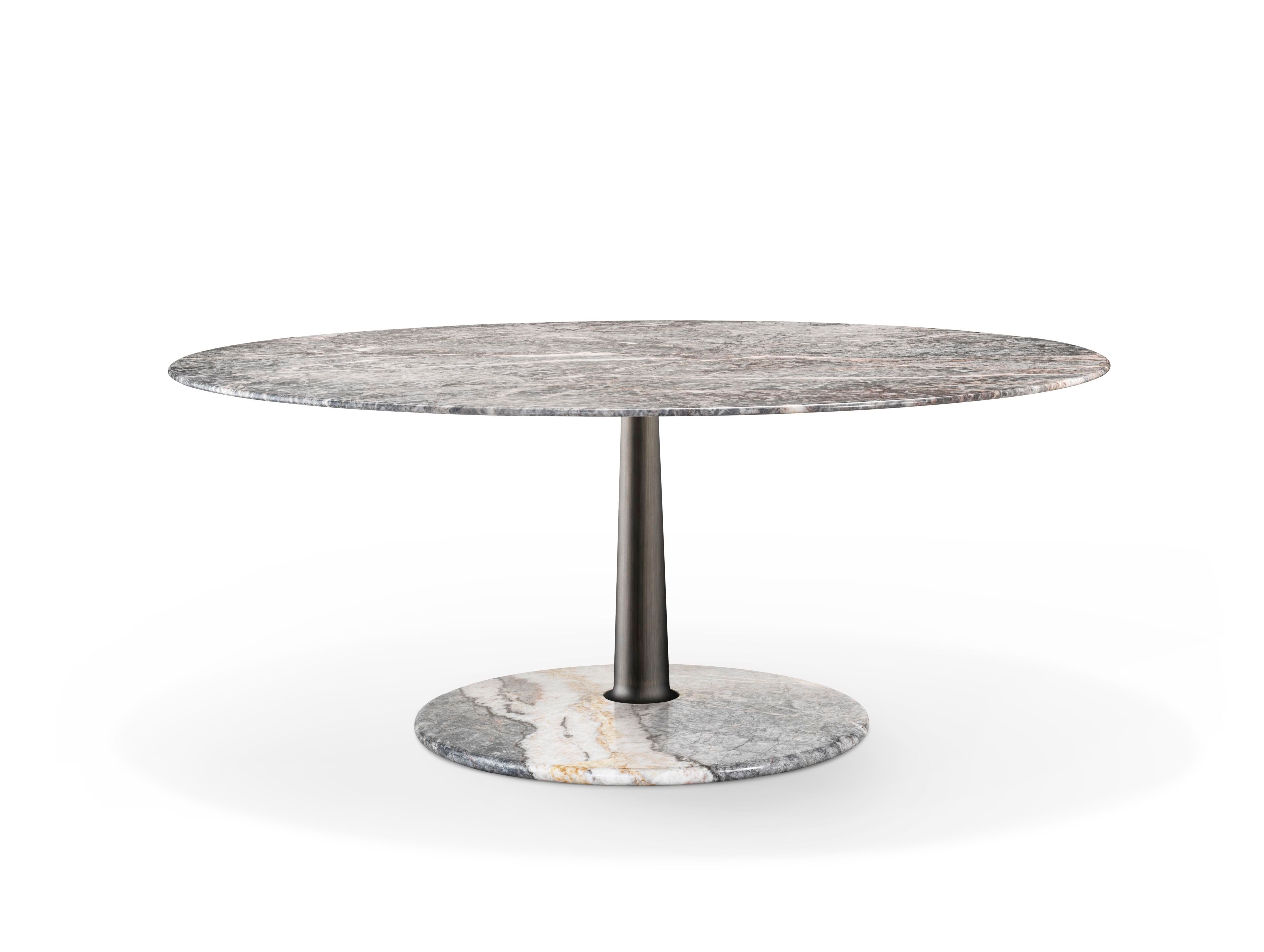 Круглый мраморный стол GHIDINI1961 ARNOLD ARCH-00024151
