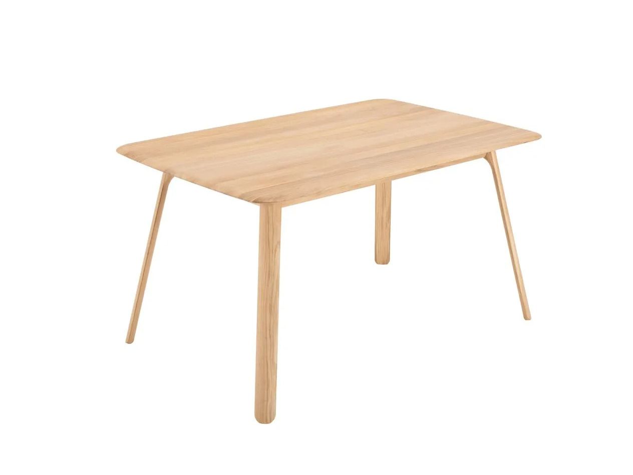 Прямоугольный дубовый стол Gazzda TESKA ARCH-00143149