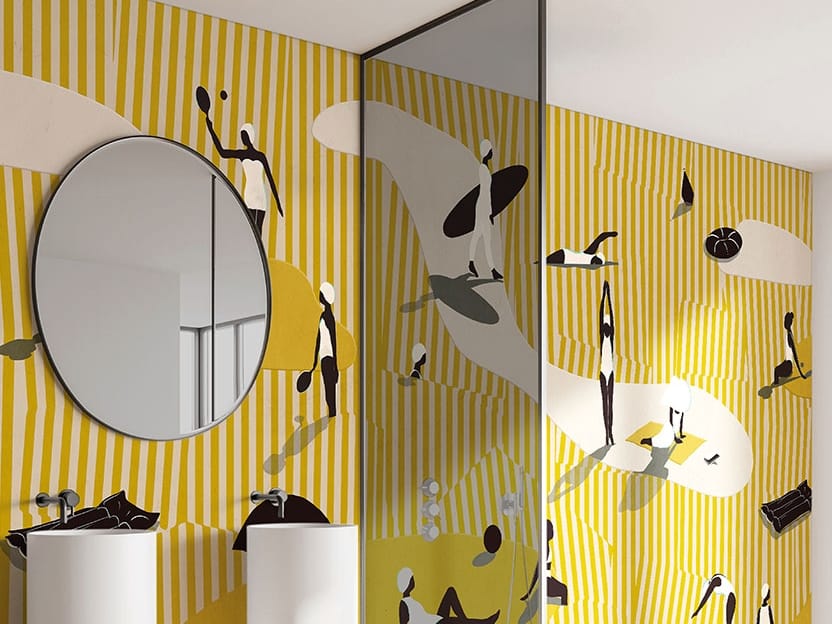 Геометрические тематические обои, экологически чистые WallPepper коллекция 2022 ARCH-00127878