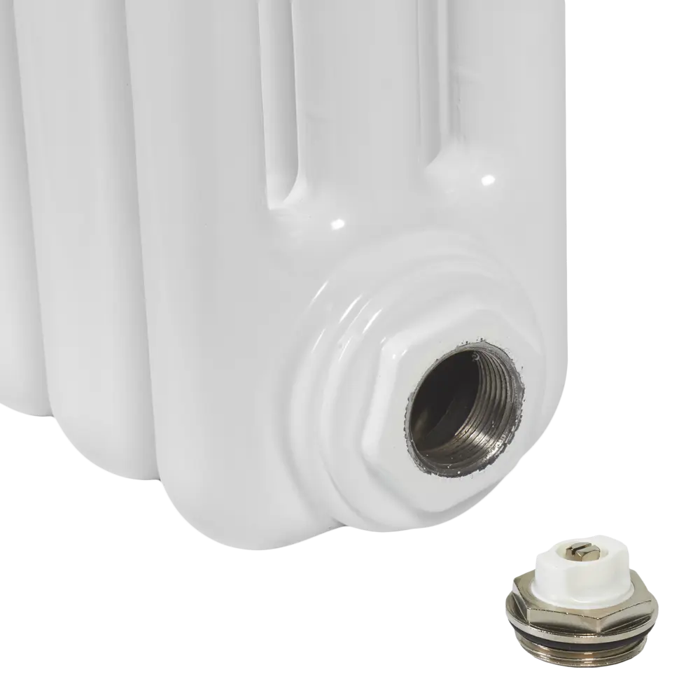 Радиатор трубчатый Irsap Tesi RR305652201A430N01 500/100 22 секции боковое подключение сталь белый STLM-2118632 - Вид №4