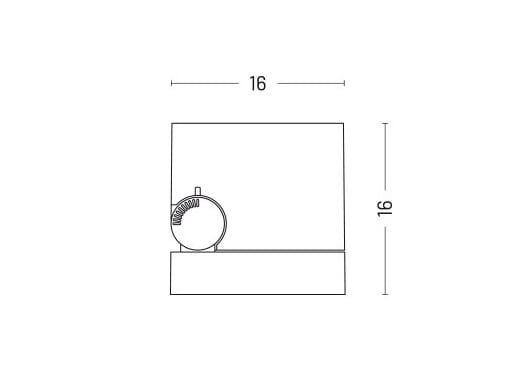 Алюминиевый регулируемый светодиодный наружный прожектор [LND] общие ARCH-00046638 - Вид №38