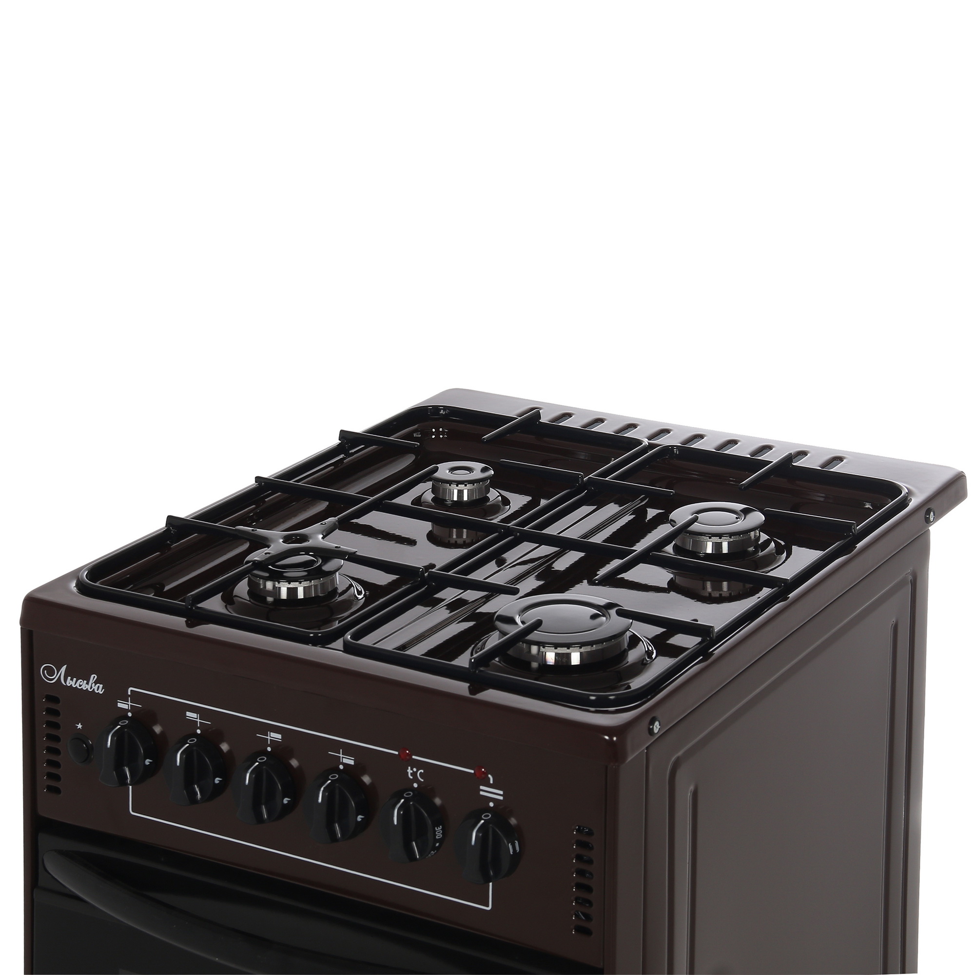 8125819 Комбинированная плита Лысьва ЭГ 401-2у коричневый STDN-0089750 - Вид №6