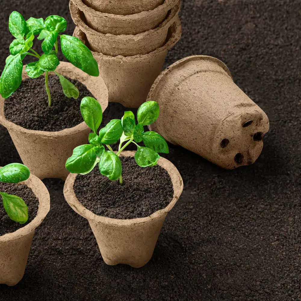 Комплект для рассады Огородник бумага 1 ячейка Santreyd STLM-2169412 - Вид №3