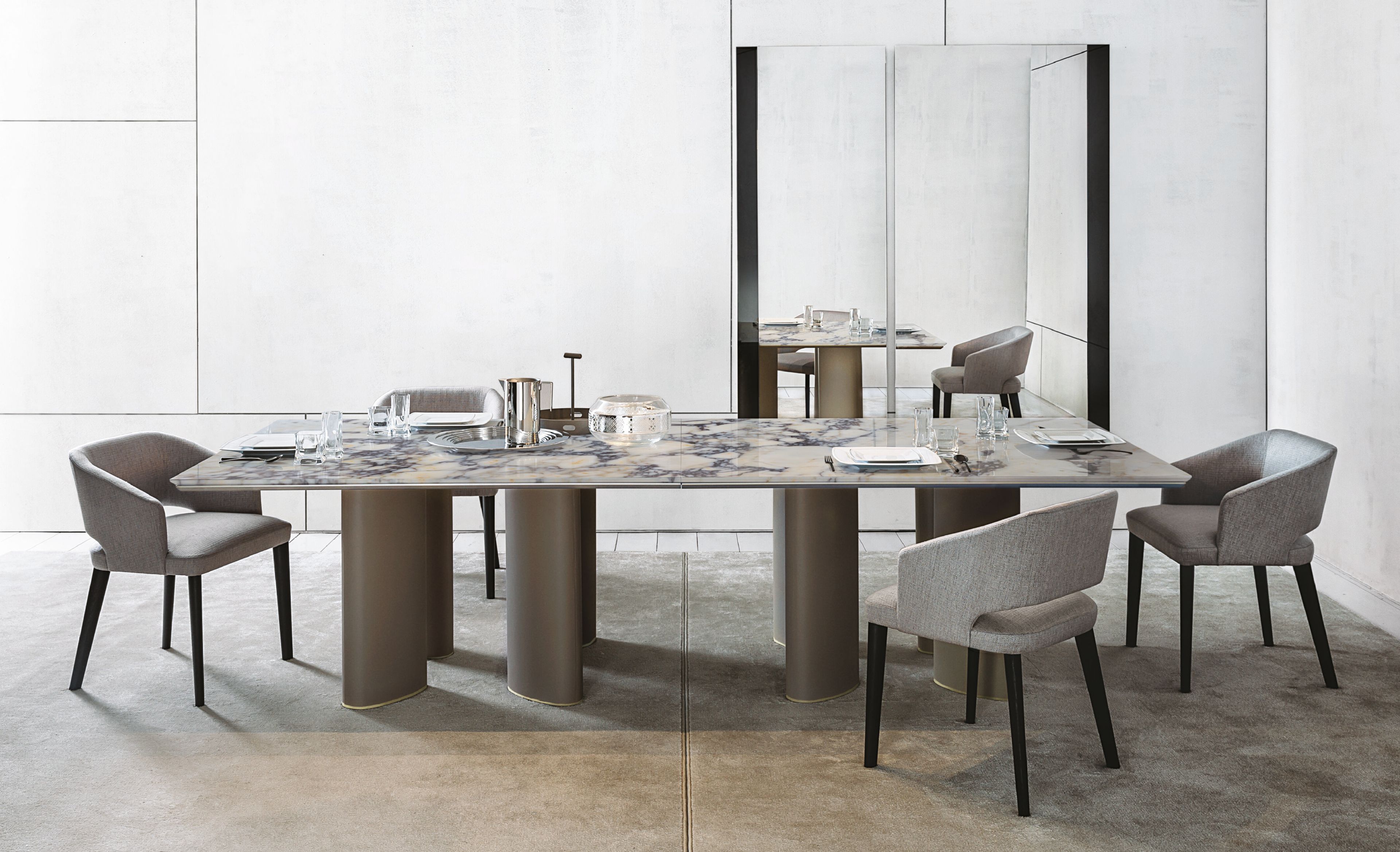 Кожаный мягкий стул с подлокотниками Casamilano Elsa ARCH-00079924 - Вид №3