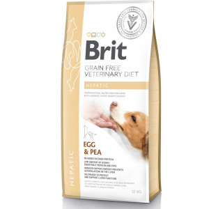 ПР0048554 Корм для собак VDD Hepatic беззерновая диета при печеночной недостаточности сух. 12кг Brit