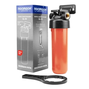 Корпус магистрального фильтра Посейдон SL10 для ГВС 3/4" ВР полиацеталь