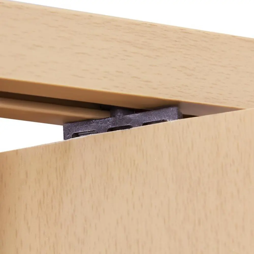 Дверь ПВХ антресольная 50x82 см цвет бук тёмный РЕМСТРОЙПЛАСТ STLM-2189426 - Вид №2