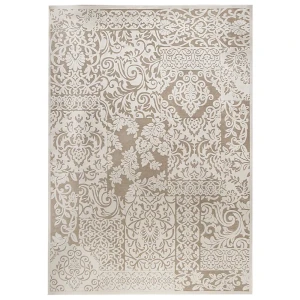 Ковер вискоза Genova 009/656590 65х110 см цвет слоновая кость