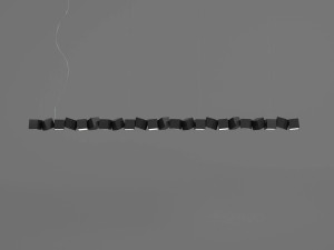 Стальной светодиодный подвесной светильник