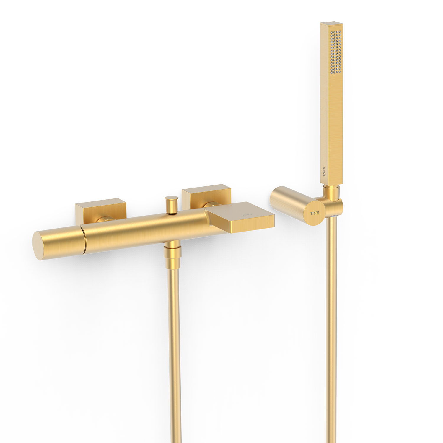 PROJECT-Настенный смеситель TRES с одной ручкой для ванны и душа-21117001OM TRES