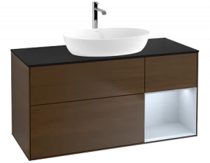 Villeroy&Boch Тумба под раковину Прямоугольная версия FA72HAGN Finion Walnut Veneer