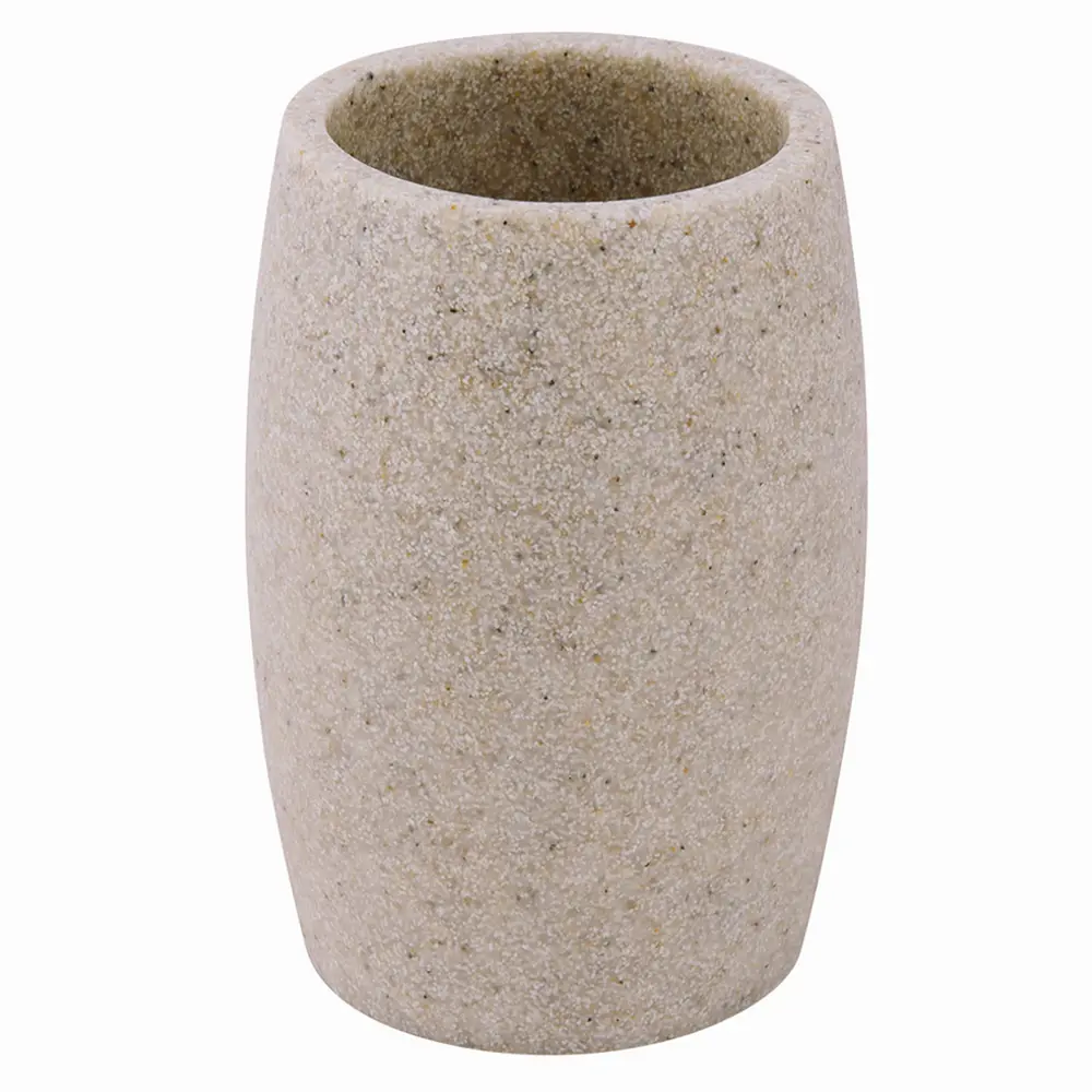 Стакан для зубных щёток Sensea Sand цвет бежевый STLM-2135132