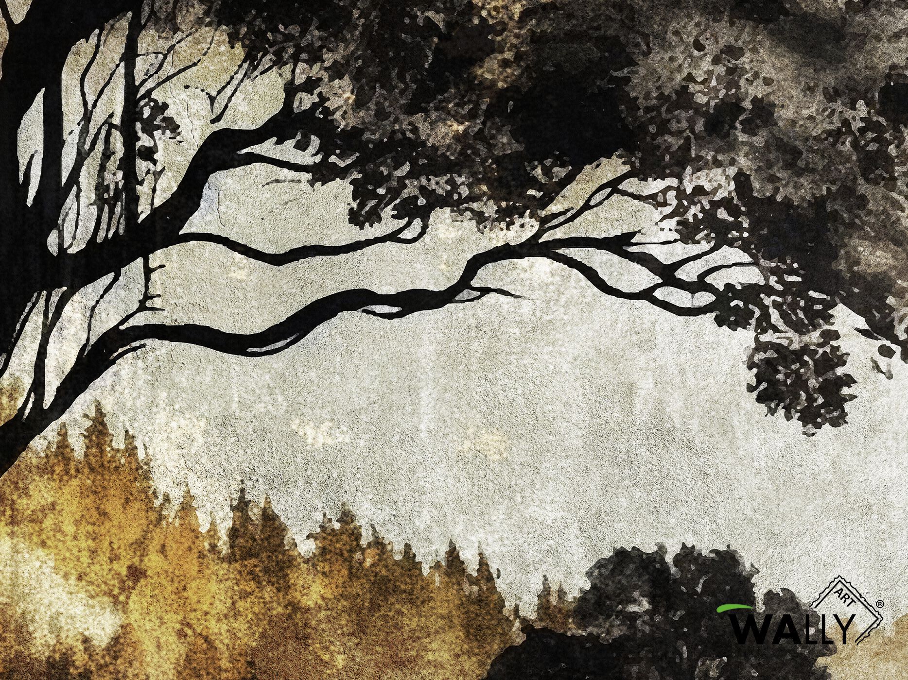 Моющиеся нетканые обои WALLYART EBANO ARCH-00093599