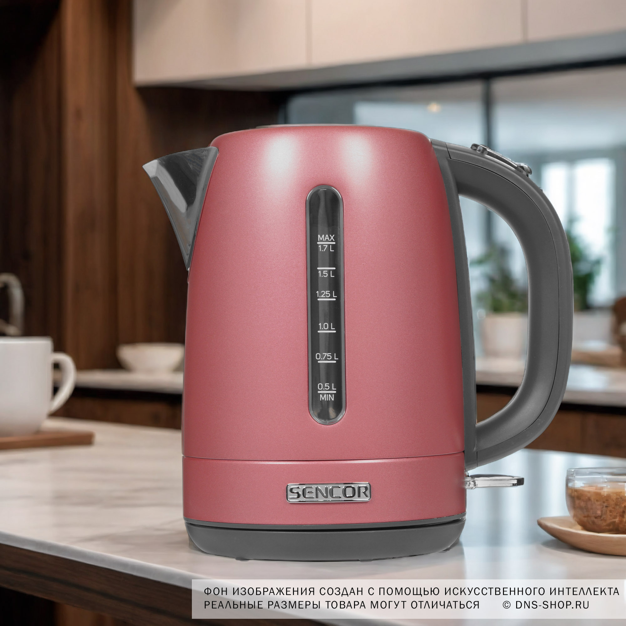 8179033 Электрочайник Sencor SWK 1774RD красный STDN-0104434 - Вид №6