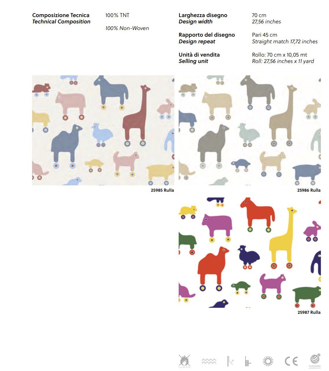 Нетканые обои с рисунком Jannelli&Volpi MARIMEKKO VOL. 7 ARCH-00129868 - Вид №2