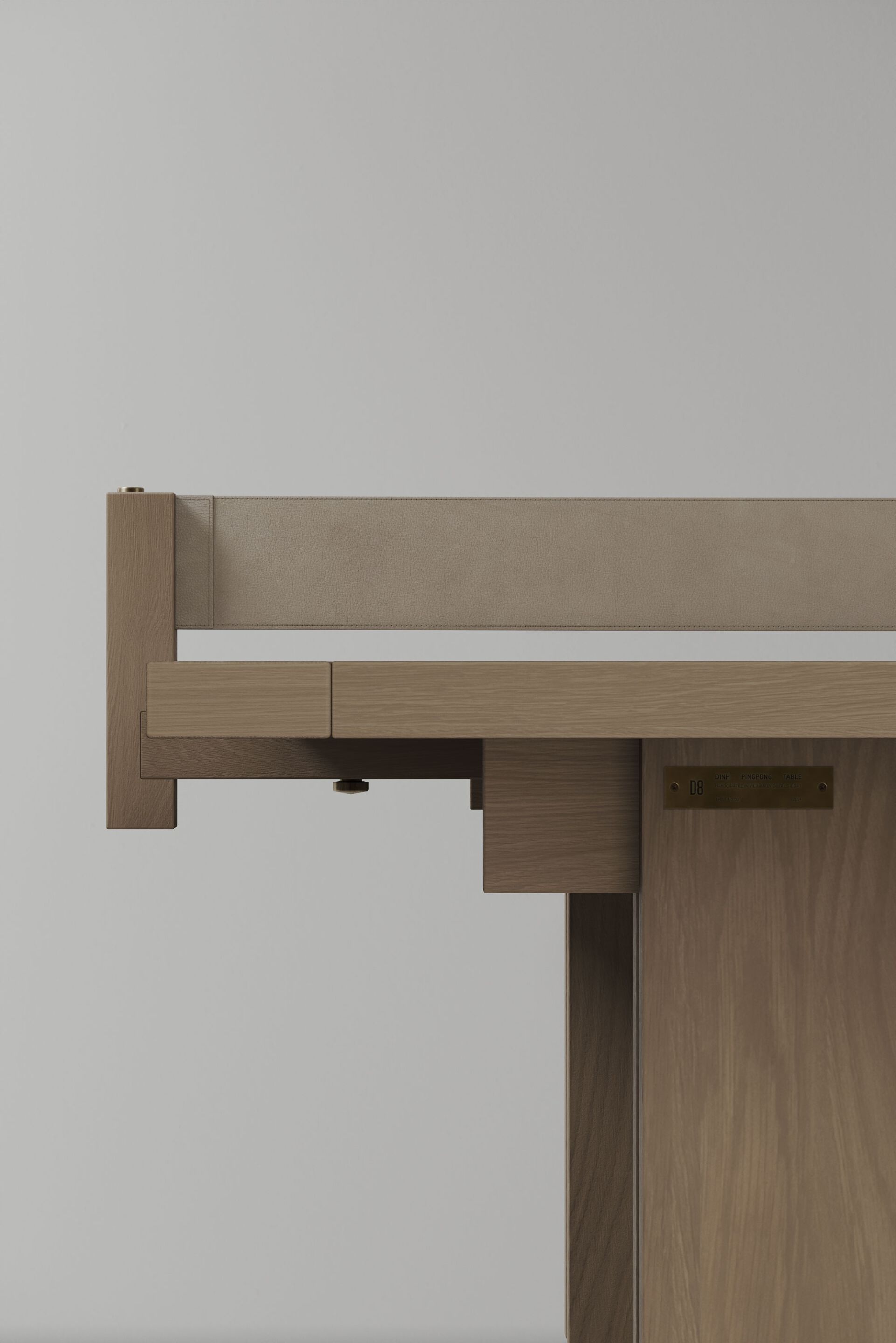 Дубовый стол для пинг-понга District Eight Dinh ARCH-00069726 - Вид №2