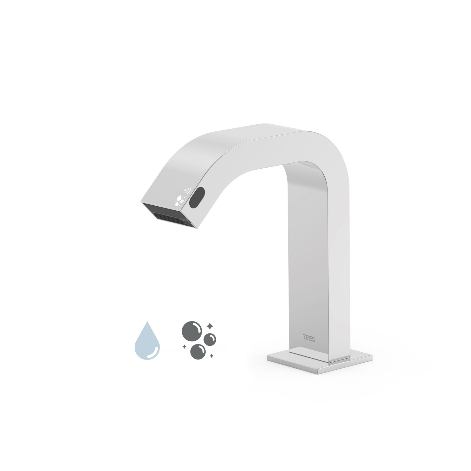 Электронный смеситель для раковины с автоматическим дозатором мыла, 1 шт.-39210304 TRES Electronic