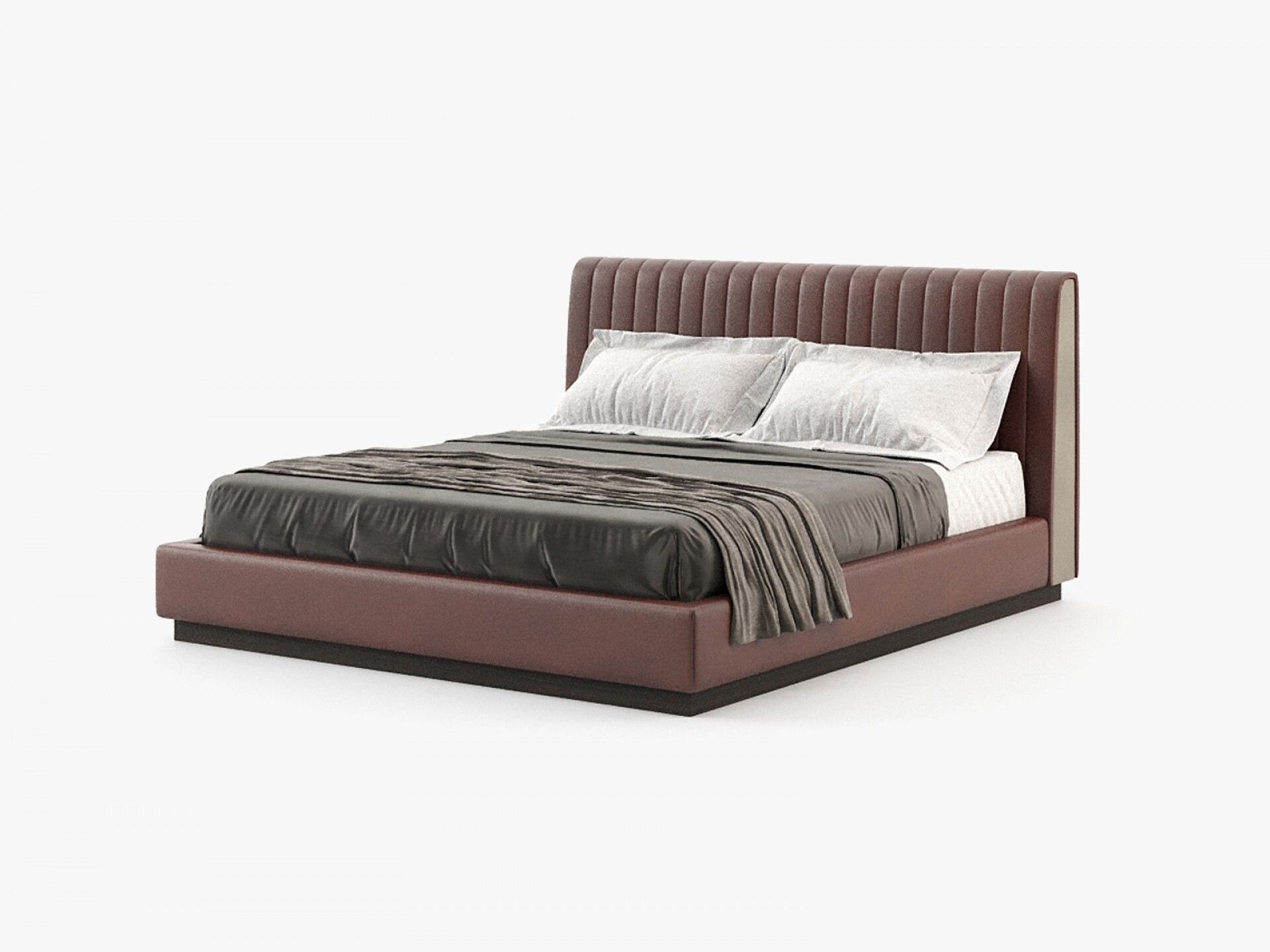 Двуспальная кровать с мягким изголовьем Laskasas Гарри ARCH-00132655 - Вид №6