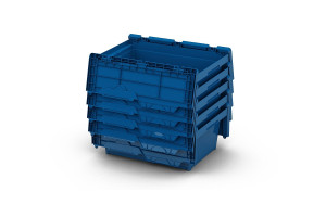 15637001 Вкладываемый полимерный контейнер с распашной крышкой KVR 6442 LF 64 12.354.65.C53 Пластик система