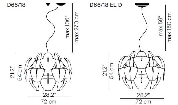 Поликарбонат светодиодный подвесной светильник LUCEPLAN ARCH-00040347 - Вид №3
