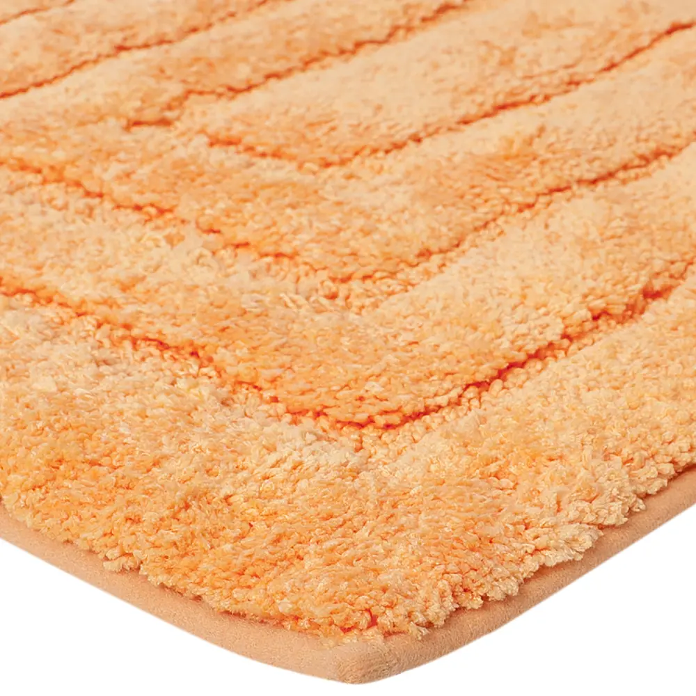 Коврик для ванной комнаты Grampus 45х65 см цвет оранжевый STLM-2173038 - Вид №1