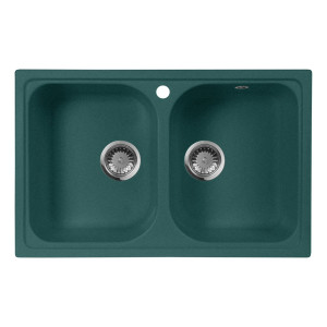 Кухонная мойка M-15 (305) зеленый AQUAGRANITEX