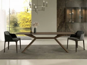 OLIVIERI Прямоугольный деревянный обеденный стол