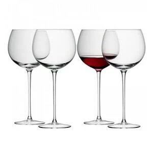 Набор из 4 круглых бокалов для вина Wine 570 мл