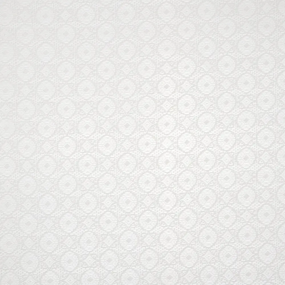 Тюль на ленте Орнамент 250x260 см полиэстер геометрия цвет экрю AMORE MIO STLM-2055231 - Вид №3