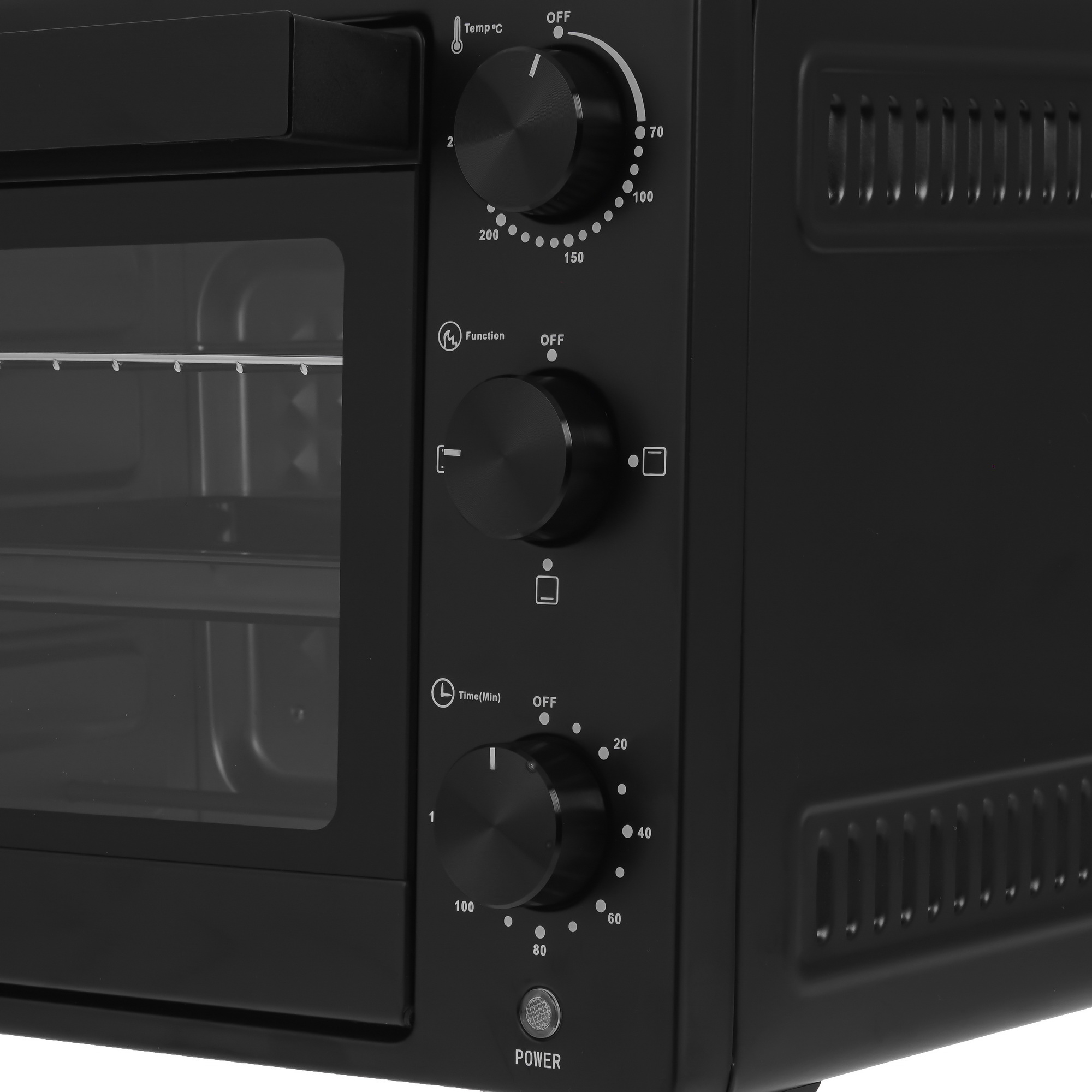 9080961 Мини-печь Kraft KFC-MO 250 HBL черный STDN-0100821 - Вид №3