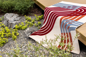 Прямоугольный ковер из полипропилена