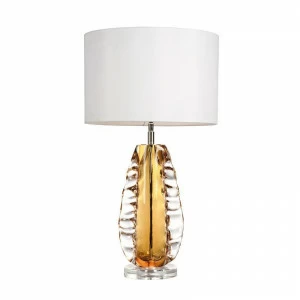 Настольная лампа 63х35 см янтарная Crystal BRTL3117 DELIGHT COLLECTION  00-3882447 Белый;желтый;прозрачный