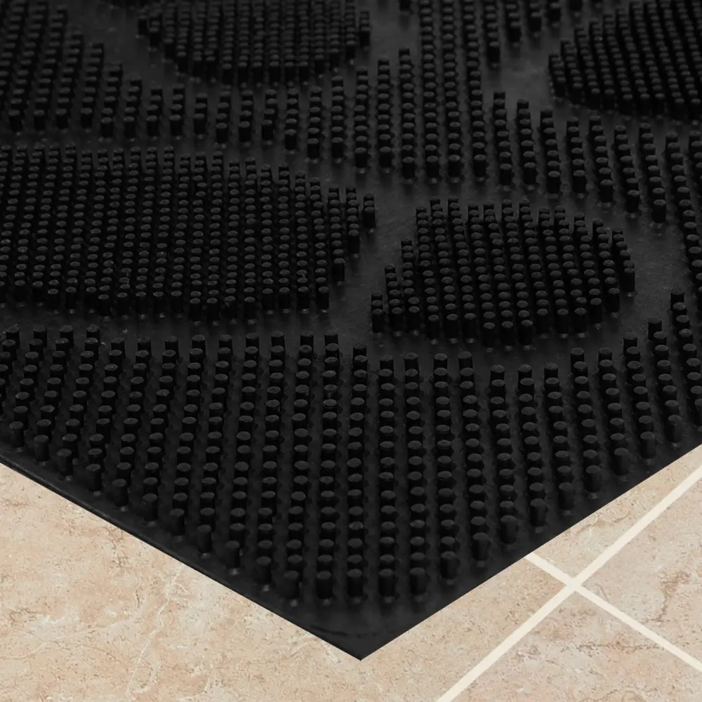 Коврик Inspire Nahel Pin 23 40x60 см резина цвет черный STLM-2025279 - Вид №2
