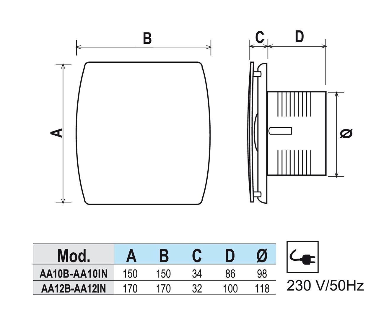 Настенный спиральный аспиратор First Corporation вентиляция ARCH-00016583 - Вид №2