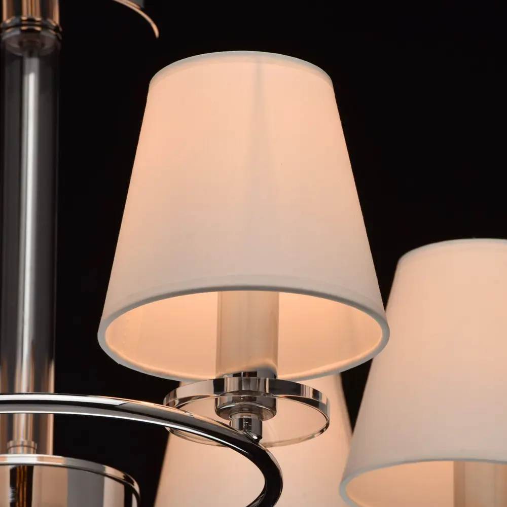 Люстра потолочная «Онтарио», 8 ламп, 16 м², цвет белый MW-Light STLM-2007585 - Вид №3