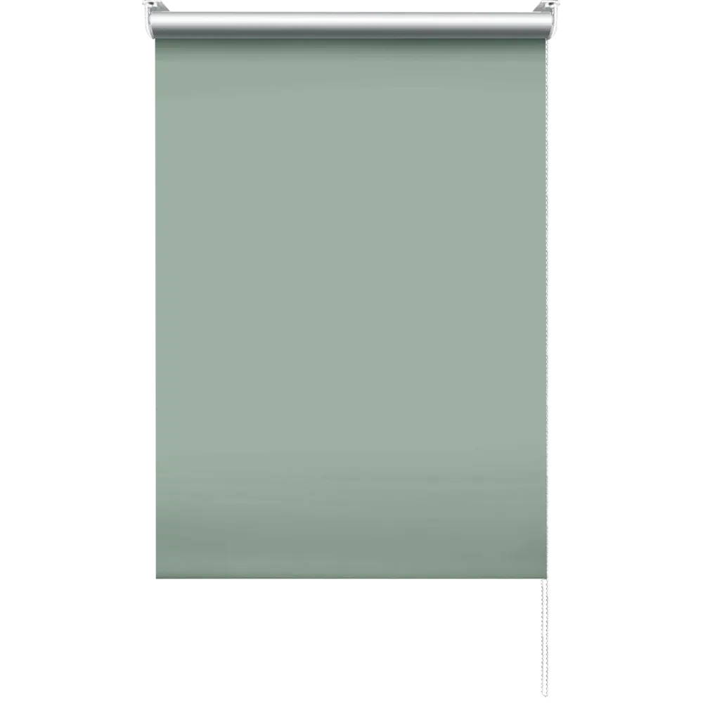 Штора рулонная блэкаут Эскар 70x160 см зеленая Cactus 5 BLACKOUT STLM-2075667