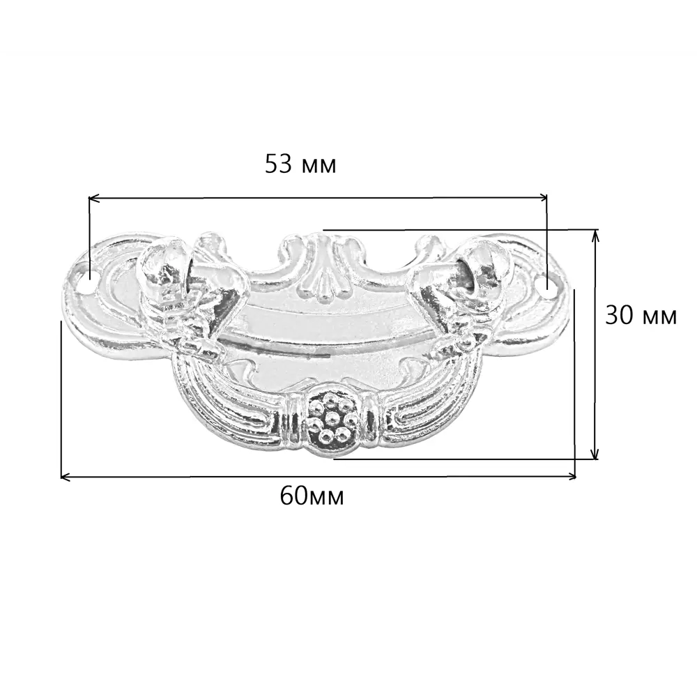 Мебельная ручка-скоба декоративная 2170 30х50 см золото 2 шт ЛЕВША STLM-2113872 - Вид №3